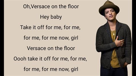 youtube versace on the floor lyrics